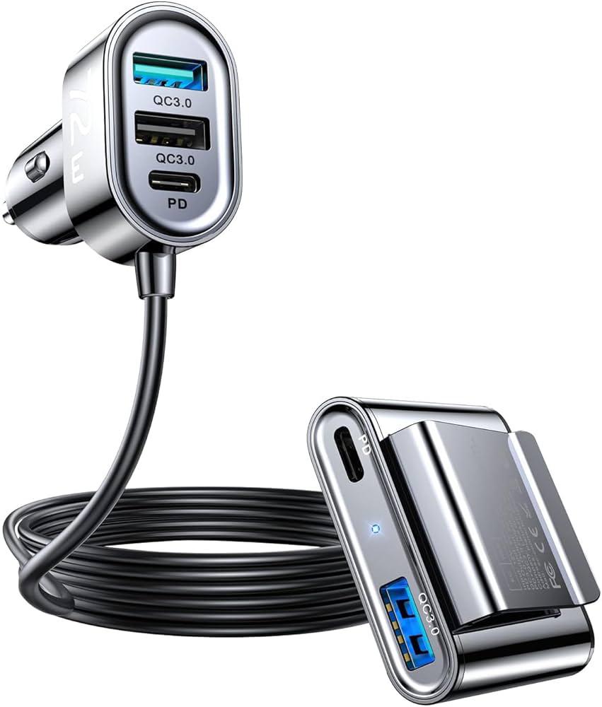 شاحن سياره JOYROOM متعدد 1 شاحن سياره JOYROOM متعدد