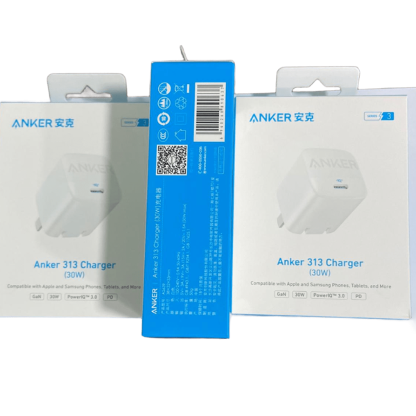 شاحن انكر 30 وات وبالضمان