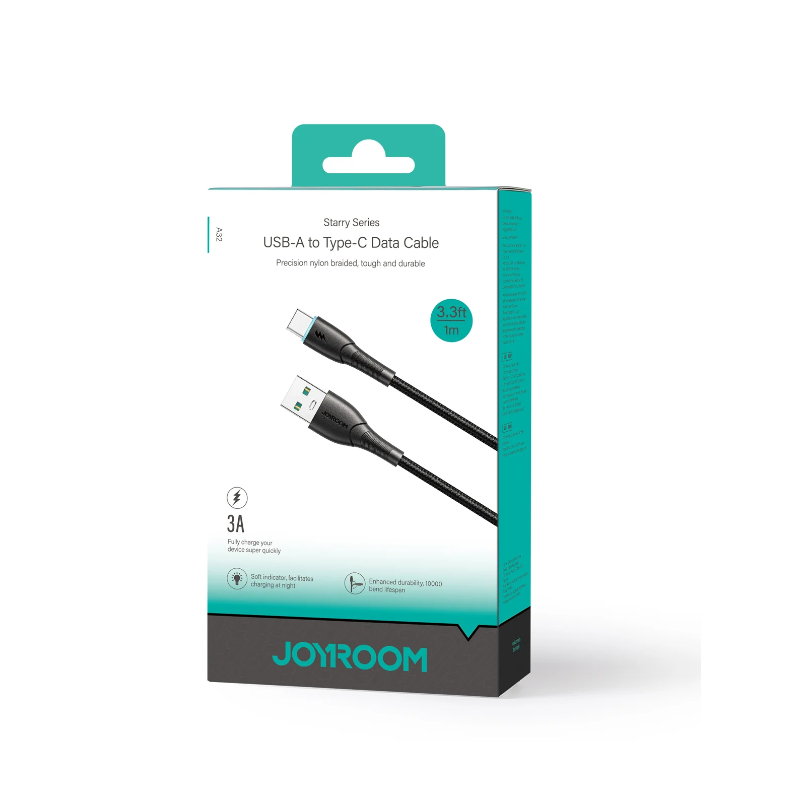JOYROOM A32 Charging Data Cable 3A 1 JOYROOM A32 Charging Data Cable 3A