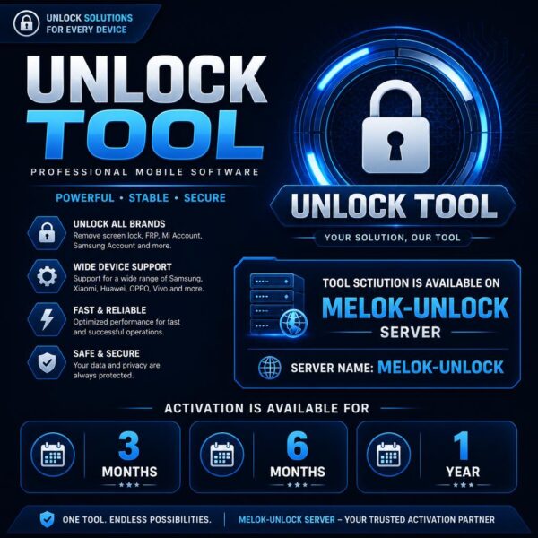 Unlock Tool Activation