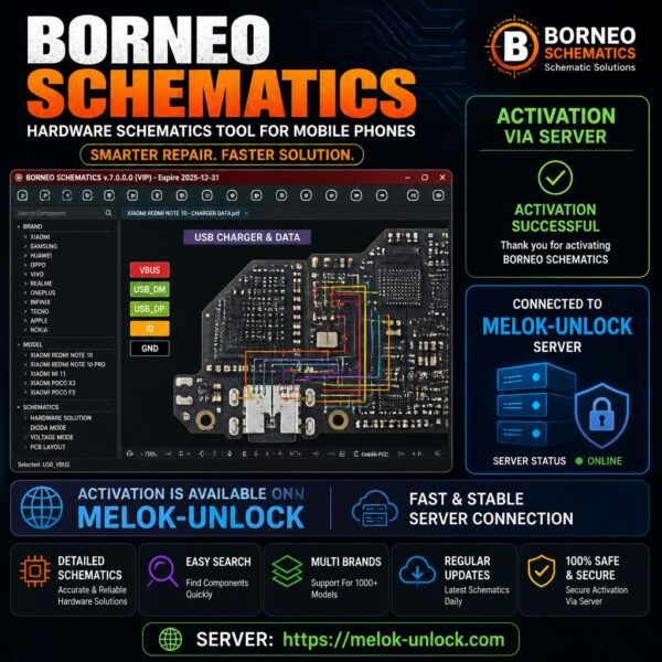 BORNEO SCHEMATICS Activation