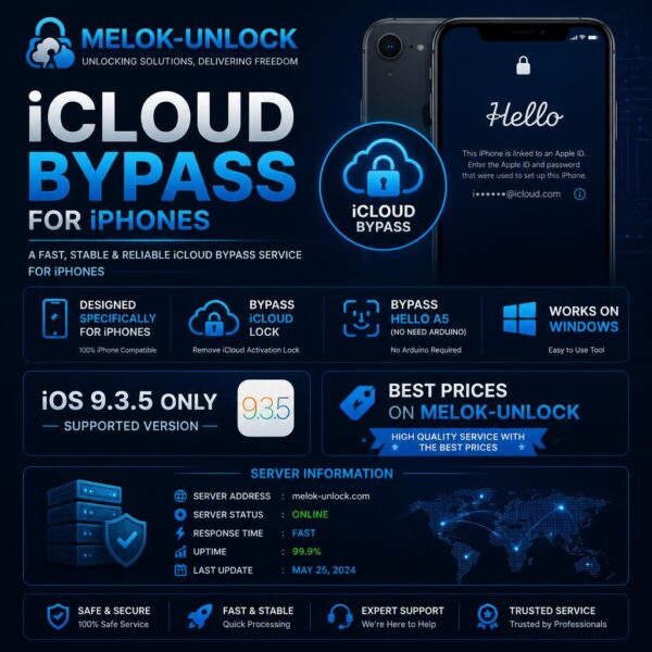 Bypass Hello A5 (No Need Arduino) Windows ios 9.3.5 Only